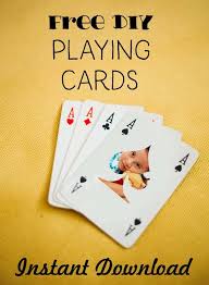 Personalized playing cards also are perfect wedding gifts for a bridal party or for groomsmen. Free Printable Custom Playing Cards Add Your Photo And Or Text