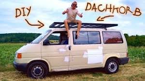 Stützfuß twenty, dachreling für reimo multirail und original regenrinne. Selbst Entworfener Dachkorb Fur Unseren Vw Bus Vw T4 Camper Ausbau F 20 Youtube