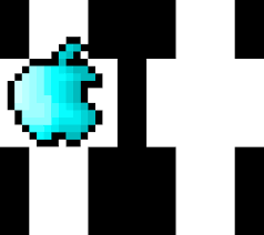 Apple Logo Minecraft Skin Building it is easy, but fun and allows you to use the colors you want.