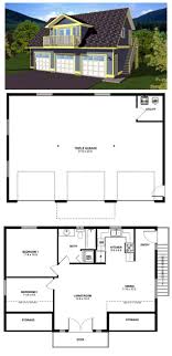 3 Car Garage Apartment Plan Number 90941 With 2 Bed 1 Bath Garage Apartment Plans House Plans Garage Apartment Plan
