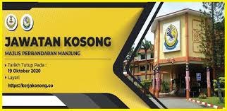 Maklumal lanjut jawatan kosong majlis perbandaran manjung. Jawatan Kosong Majlis Perbandaran Manjung