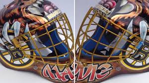 Idk if it's true or not but if it is. Tuukka Rask Orders Matching Mask For 9 Year Old Maddie Santosuosso Photos Nesn Com