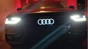 Comes with two light filters. Part 1 Audi Grill Logo Lights Up From Front Rear Light Is Tba Youtube