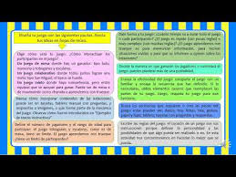 Check spelling or type a new query. Escribimos Las Instrucciones De Un Juego Que He Creado Parte 1 Act 4 Sem 23 Sexto Grado Youtube