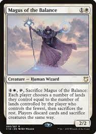 The monster's stats are 5/6, but its true power comes from its passive ability. Magus Of The Balance Commander 2018