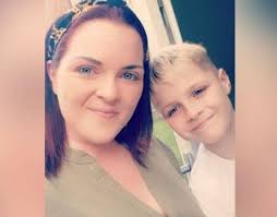 This is Alfie Hayes, pictured with his mum Samantha. Alfie, who has autism,  is still without a school place just weeks before the new term is due to  start. The 11-year-old needs