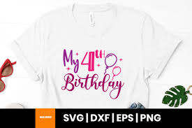 Freesvg.org offers free vector images in svg format with creative commons 0 license (public domain). My 4th Birthday Svg Quote Graphic By Maumo Designs Creative Fabrica