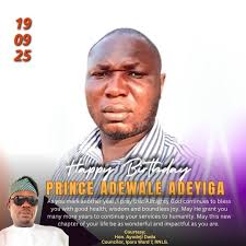Birthday celebration for prince adewale