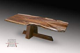 It just makes your living room that much homier. Jeffrey Greene Design Studio Live Edge Wood Slab Coffee Tables Www Jeffreygreene Com
