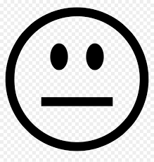 Their vacant expressions or relative indecisiveness are perfect for when you just feel nothing about the situation. Straight Face Logo Png Download Icon Transparent Png Vhv
