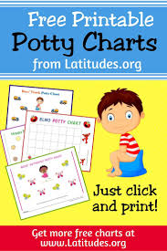 Free Printable Potty Training Charts For Boys And Girls