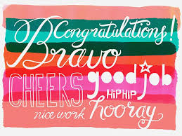 Magrikie Illustration Lettering Encouragement Congrats Quotes Congratulations Quotes Achievement Work Anniversary Quotes