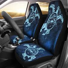 Turtle Hawaiian Car Seat Covers Set Of 2 Universal Fit H5 Car Seats Cute Car Accessories Car Seat Cover Sets