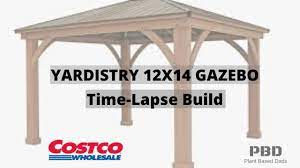 Check out our other video: Diy Yardistry 12x14 Gazebo Installation Time Lapse Youtube