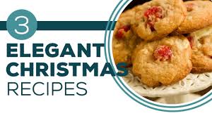 If ever there's a time to enjoy rich and decadent desserts, it's at christmastime. Full Episode Fridays Holiday 3 Elegant Christmas Recipes Youtube