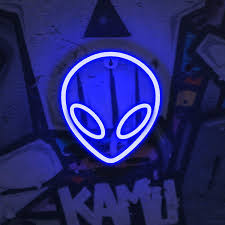 Doingart Alien Neon Lights for Wall Decor Battery/USB Operated Decorative  Led Neon Signs Blue Alien Neon Signs Light up for Home/Kids  Room/Bar/Festival/Birthday/Christmas/Wedding Party - Walmart.com
