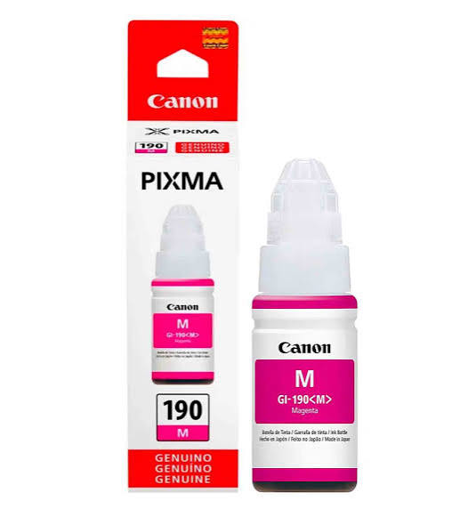 Tinta Canon 190 Original Magenta