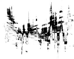 City Silhouette Digital Art City Silhouette Fine Art Print City Silhouette City Art City Artwork