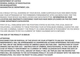 Fbi warning text message copy and paste. El Nuevo Virus Que Se Hace Pasar Por El Fbi Y Te Pide Dinero Por Ver Videos Para Adultos