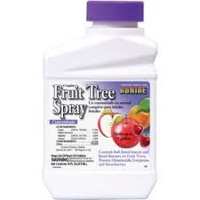 Sevin insect killer ready to spray kills over 500 listed insects fruit and vegetable gardens, ornamentals, flowers, trees, shrubs, lawns and around the Shop Bonide Complete Fruit Tree Spray At Lowes Com Fruit Trees Container Gardening Fruit Garden Pest Control