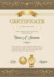 Yellow Certificate Lace Cartoon Skills Certificate Png And Vector Png Certificato Cartoni Animati