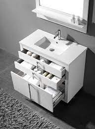 As a rule, it is a single sink white piece a 30 inch bathroom vanity set is a good dimension for one person to use at a time, and there are a lot. Adornus Turin 30 Inch White Modern Bathroom Vanity Free Standing All Wood Cabinet Contemporary Bathroom Vanity Modern Bathroom Vanity Master Bathroom Vanity