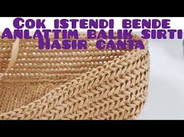 Balik Sirti Hasir Canta Bags Modeli Bags Stitch Tutorial Crochet Youtube Diy Bags Purses Knitted Bags Bags