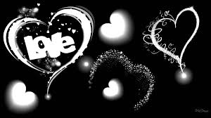 The Word Love In Black And White Wallpaper Heart Wallpaper Love Wallpaper Black And White Wallpaper