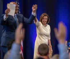 Nancy pelosi began her political career as a volunteer and gradually moved up the ranks, making the leap to public office in a special election for california's eighth district in 1987. Nancy Pelosi Top Takeaways From Her Young Democrats Speech