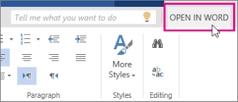 Microsoft word is a powerful word processor available as part of the microsoft. Basic Tasks In Word Online