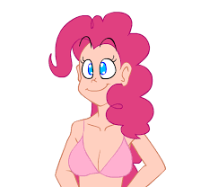I am a sweet cupcake with sprinkles! Human Pinkie Pie High Five Pinkie Pie Breaking The 4th Wall Know Your Meme