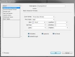 Want to learn how to create drop caps using adobe indesign? Apply Drop Caps To The First Word In A Paragraph Graphic Design Stack Exchange