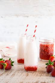 This delicious strawberry milkshake recipe is sweet, refreshing, and the perfect way to welcome spring. Korean Strawberry Milk My Korean Kitchen