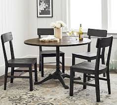 Modular Banquette Set Pottery Barn In 2020 Round Pedestal Dining Table Round Pedestal Dining Marble Pedestal Dining Table