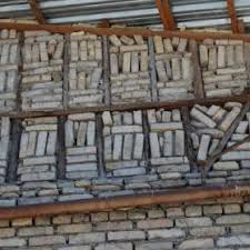 Adobe housing for the billions. Traditional Adobe Brick With Wooden Frame Building Structure Left And Download Scientific Diagram