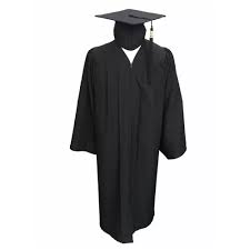 High School Black Graduation Gown Cap And Gold Stole View Black Graduation Gown Cap Cy Product Details From Ningbo Chasingyuan Import And Export