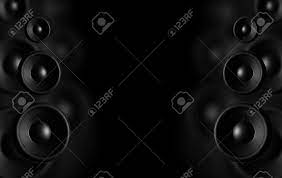 Cool music by kevin sammer, 23. Large Speakers Black Background Dark Theme Music Background Stock Photo Picture And Royalty Free Image Image 13238512