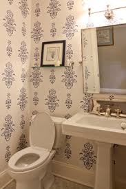 Be inspired by these 30 designer powder rooms that are short on square footage but big on style. Navy And White Powder Room Traditional Powder Room Newark By Michael Robert Construction Houzz