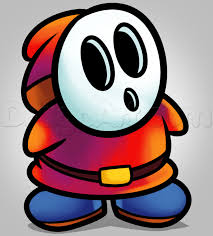 How To Draw Shy Guy Step By Step Video Game Characters Pop Culture Free Online Drawing Tutorial Added By Dawn Augu Shy Guy Guided Drawing Super Mario Art Follow along and learn how to draw shy guy from mario! how to draw shy guy step by step