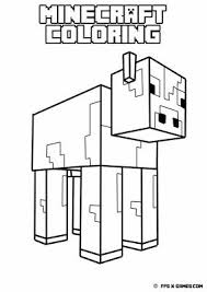 Minecraft Coloring App Printables Fpsxgames Minecraft Printables Minecraft Coloring Pages Cow Coloring Pages