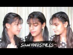 A bomb hairstyle is just as important as a beautiful dress. 3 Cute And Easy Two Ponytail Hairstyle For School Kids Indian Hairstyle Long Hair Growth Tips