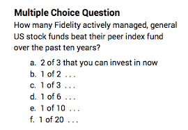 How Many Fidelity Actively Managed Funds Have Outperformed