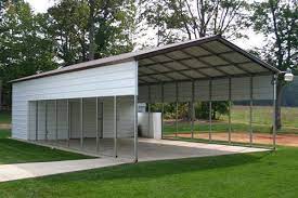 Enclosed Garage Garages With Lean Tos Wholesale Direct Carports Metal Carports Carport With Storage Carport Prices