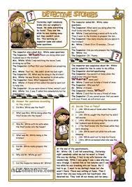 Write A Story Using Past Simple And Past Continuous Reading Detective Stories Worksheet Free Worksheet Reading Comprehension Past Simple Past Detective Story English Reading Reading Comprehension Activities
