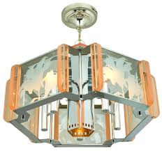 Led lights ceiling zu spitzenpreisen. Vintage Hardware Lighting Mid Century Modern Semi Flush Mount Ceiling Light Fixture Chandelier Ant 577