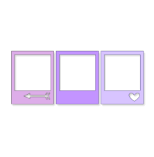 Sticker By Mibooo Purple Template Aesthetic Square Poloroid Purple Edit Kpop Aesthetic Overla Instagram Frame Template Polaroid Template Aesthetic Stickers