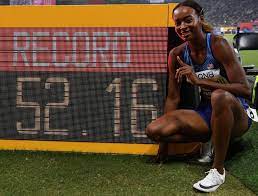 Mclaughlin was second in 52.23, a time that made her. Muhammad Wins 400m Hurdles Gold With World Record