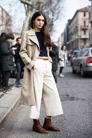 Daddy S Neatness Fashion Vintage Blogger Today S Character Diletta Bonaiuti Faldas Pantalon Falda Pantalon Blanco Gabardina