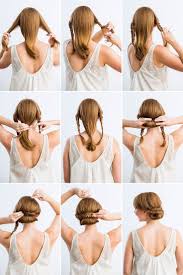 30 Chignons Faciles Et Rapides Pour Tous Les Jours Coiffure Facile A Faire Coiffure Facile Coiffure Cheveux Mi Long