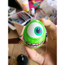 Monsters Inc Eggs Cool Easter Eggs Egg Decorating Easter Egg Decorating